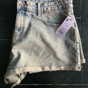 New Pink Wash Jean Shorts size 16